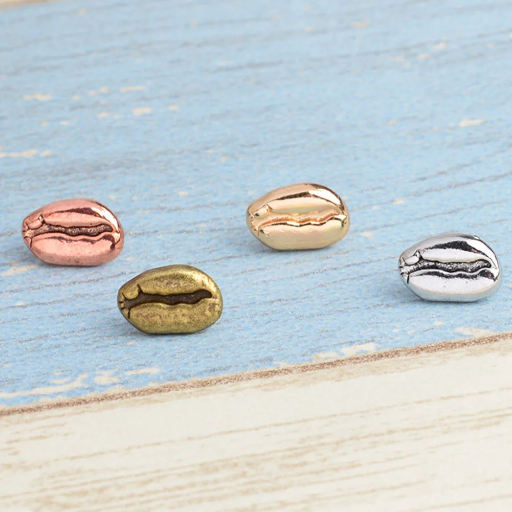 1 шт./компл. Металлическая Булавка красивая форма кофейные зерна рубашка для