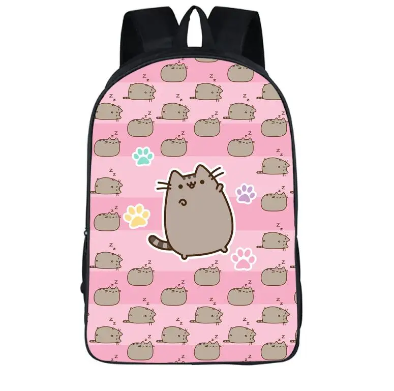 Милые детские школьные ранцы Pusheen рюкзаки с кошками для подростков дорожные