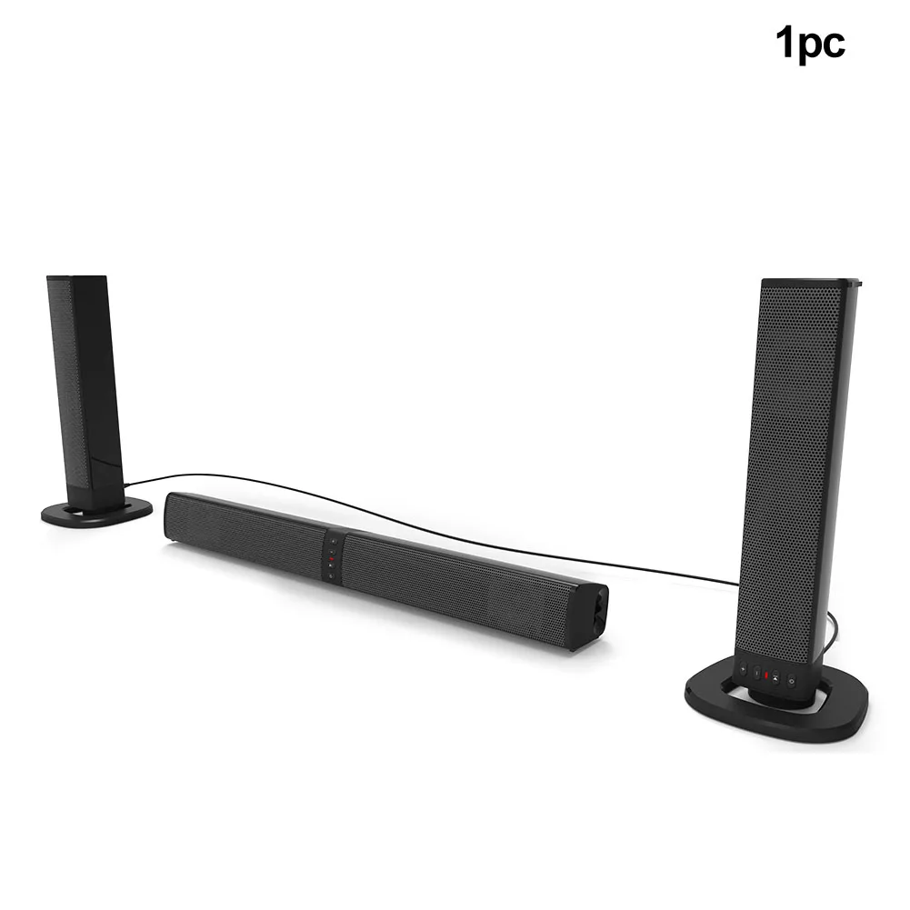 ПВХ Bluetooth динамик Сплит Поддержка TF карта портативный Электрический Саундбар