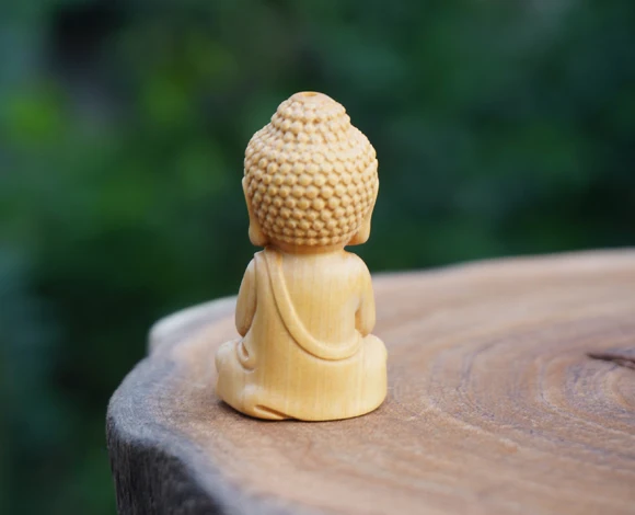 Деревянные бусины резные Будды подвеска Mala Beads браслет Japa Ювелирная фурнитура