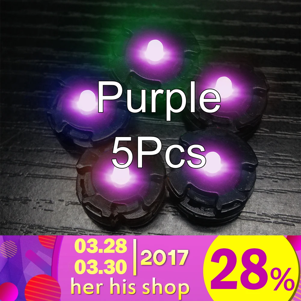 Фиолетовый 5 шт./компл. светодиодные лампы для MG 00Q 00R RX78 3 0 EXIA Nu Gundam модель Sazabi ver ka