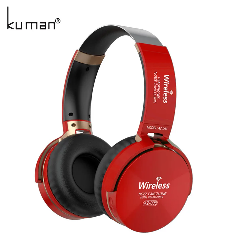 Kuman Спортивная гарнитура стерео беспроводные наушники HIFI Bluetooth с 3 5 мм