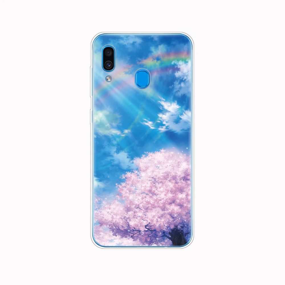 Чехол для телефона для samsung Galaxy A20 чехол A20E Силиконовая задняя крышка для samsung A20 A 20 A205F A20E A202F Мягкий ТПУ чехол-бампер - Цвет: 61683
