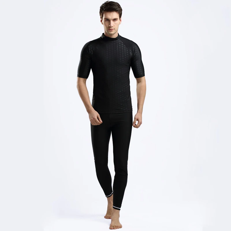 SBART Новый Sharkskin мужской костюм для дайвинга пальто подводного плавания Защита от