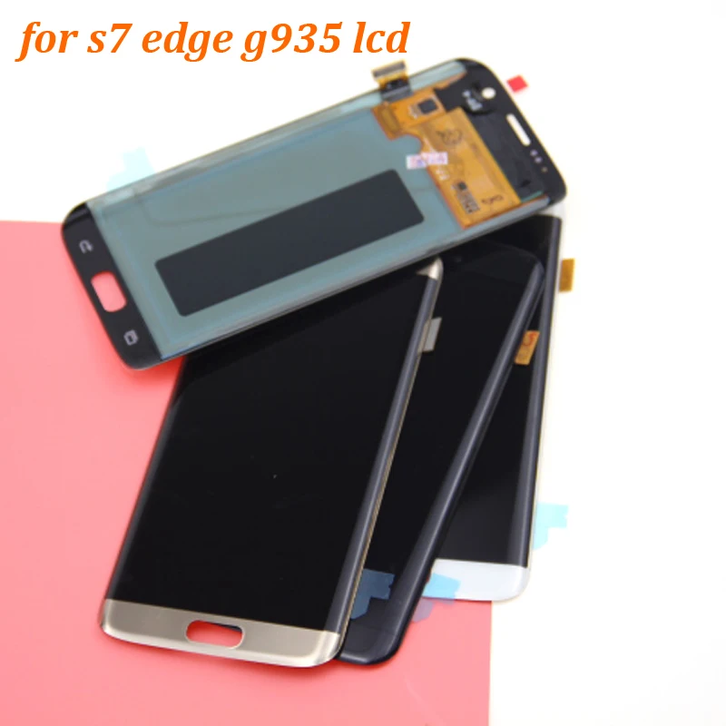 Для samsung GALAXY S7 EDGE G935 G935F ЖК-дисплей сенсорный экран дигитайзер 5," для samsung S7 Edge G935 lcd Pantalla Замена