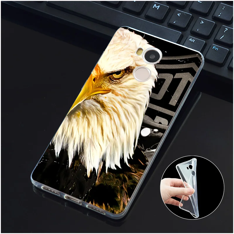 DREAMFOX M466 Eagle Мягкий ТПУ силиконовый чехол для Xiaomi Redmi Note 3 4 5 Plus 3S 4A 4X 5A Pro Global |