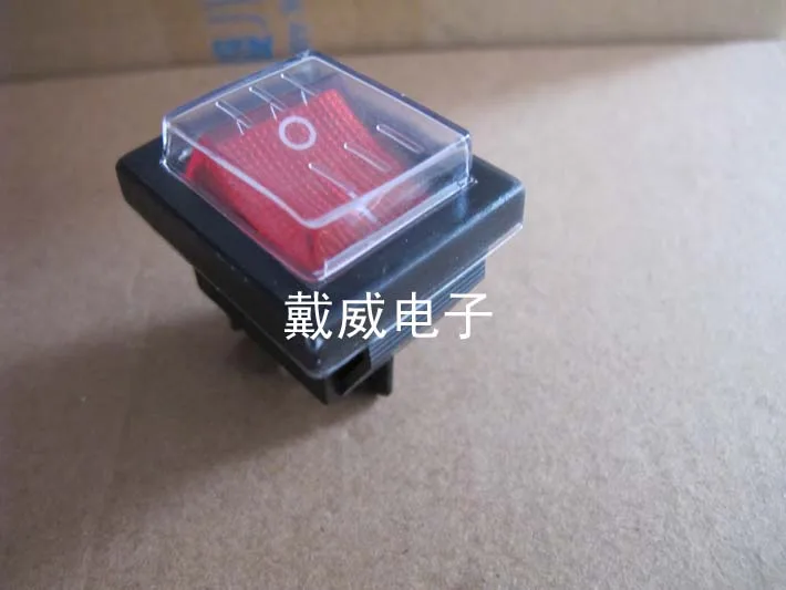 Оригинальный новый 100% Поставка переключатель в форме лодки 4 фута со светом KCD4 KCD2-201N с водонепроницаемой крышкой