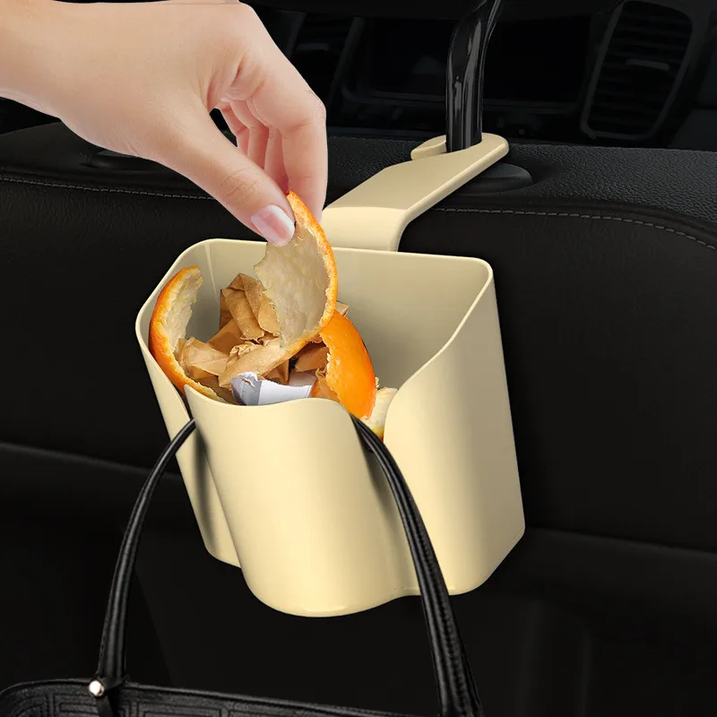 Multi-Function Car Seat Hook Trash Can Storage Box Water Glass Phone Bucket Supplies | Автомобили и мотоциклы