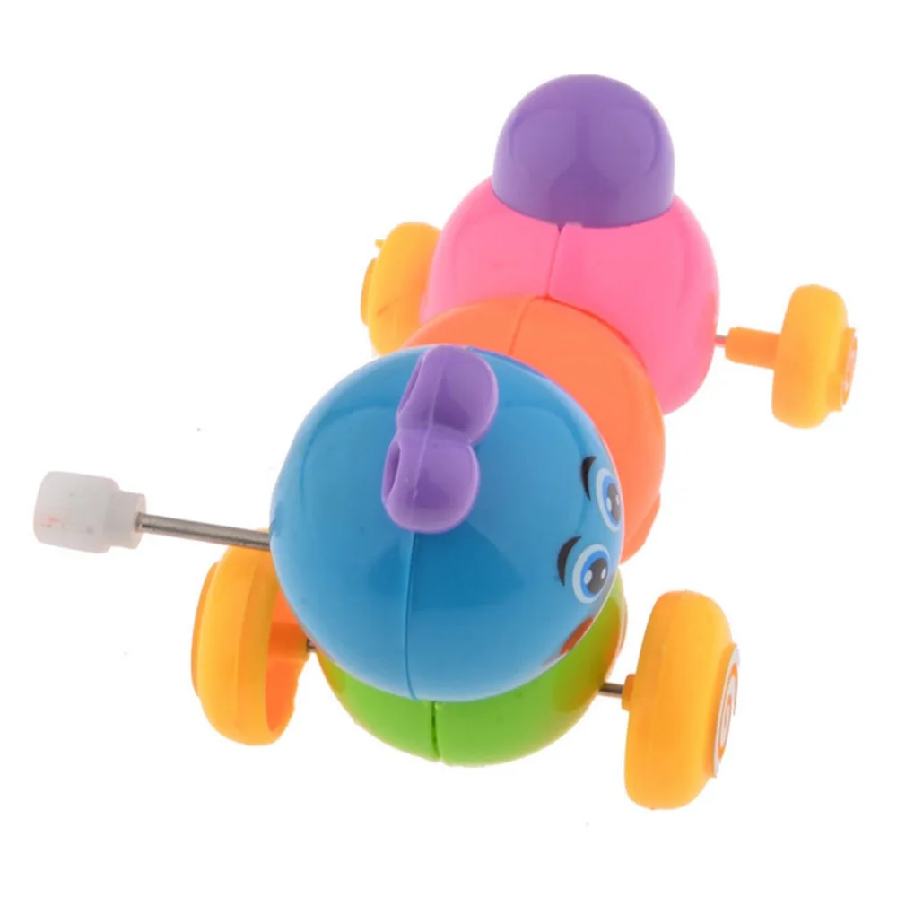 Cute Cartoon Caterpillar Wind Up Toys Running Clockwork Classic Toy Newborn Spring Random Color | Игрушки и хобби