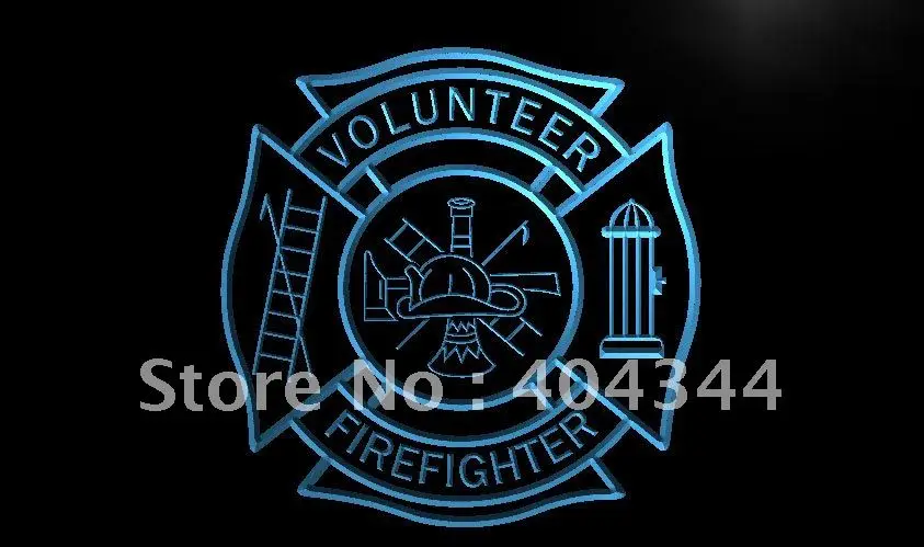 

LK871- Firefighter Volunteer Fire Dept LED Neon Light Sign