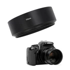 Металлическая стандартная бленда объектива 49 мм 52 мм 58 мм 55 мм 62 мм 67 мм 72 мм 77 мм винтовое крепление Защита объектива для камеры Canon Nikon Sony