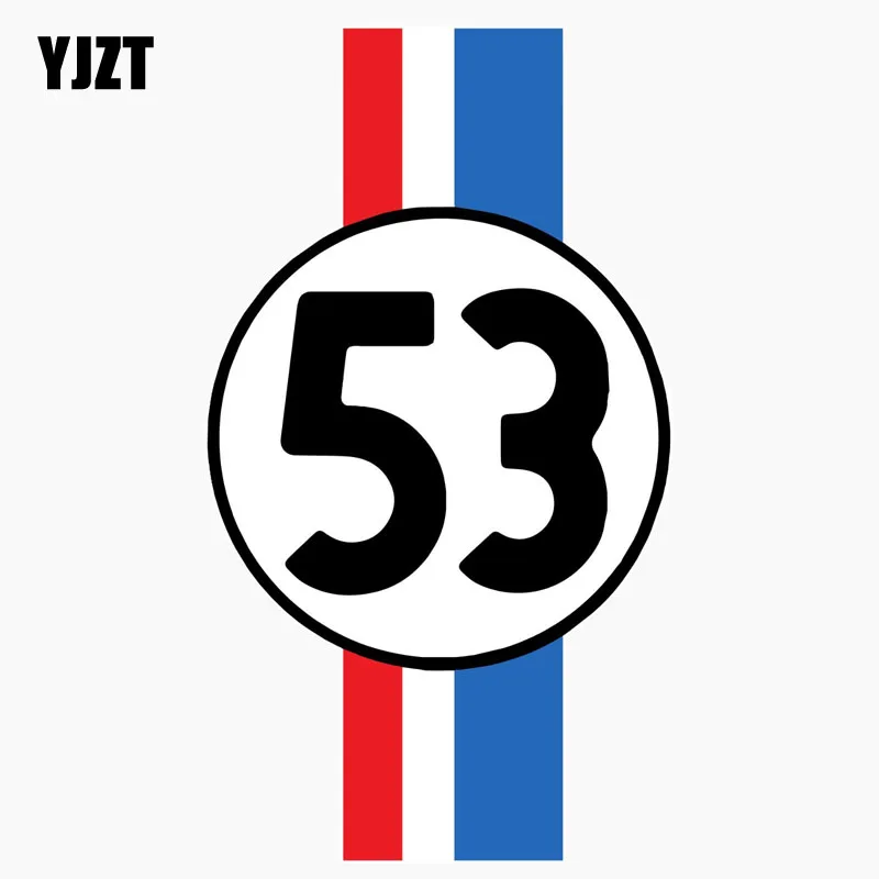 YJZT 8 5 см * 15 Lnterest Светоотражающая наклейка для автомобиля аксессуары мотоциклов C1