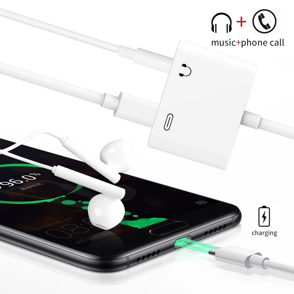 Portefeuille 2в1 Type c к Jack 3 5 разветвитель Aux кабель адаптер для Huawei Mate P20 Pro Honor 10 Play Usbc