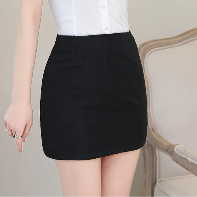 OL юбка женские юбки женская элегантная черная размера плюс облегающие мини-юбки
