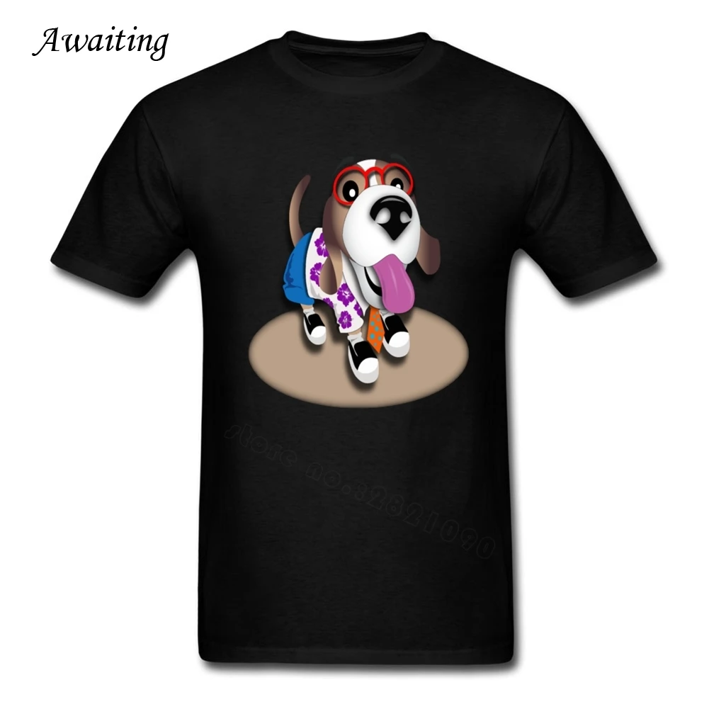 Lucky Dog Человек Майка С Коротким Рукавом Фитнес Топ Для Взрослых Оптовая Brand Clothing 100%