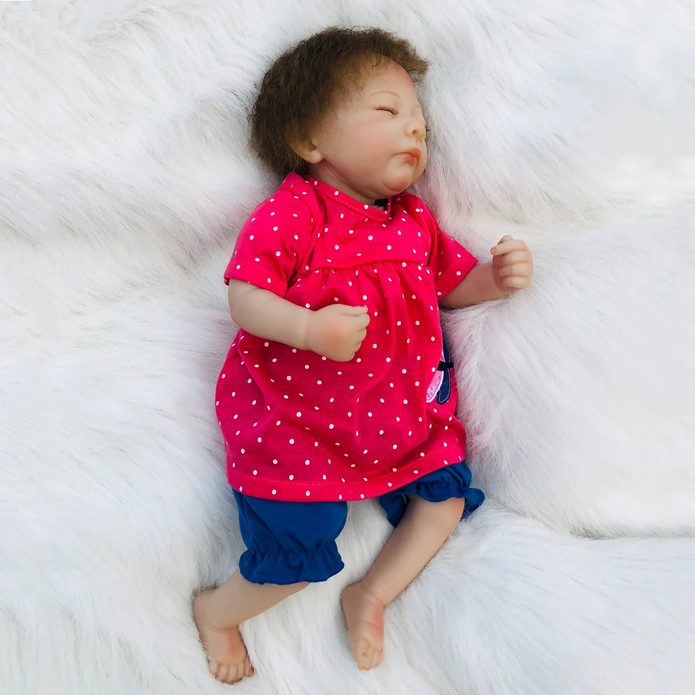 Куклы Reborn игрушки для детей 18 &quot46 см l.o.l силиконовая кукла reborn baby Реалистичная