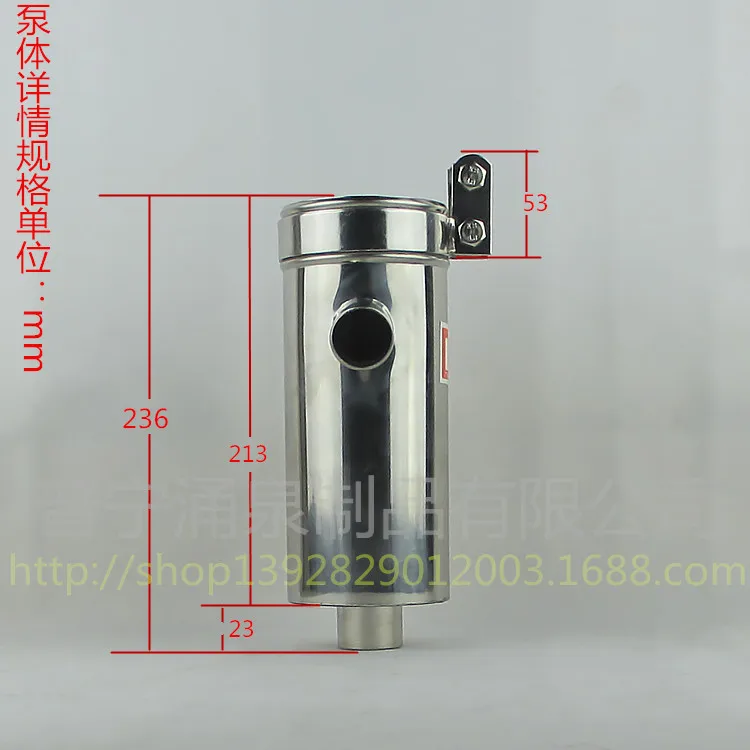 Прямая трубка насос из нержавеющей стали ручной распределитель воды масляный