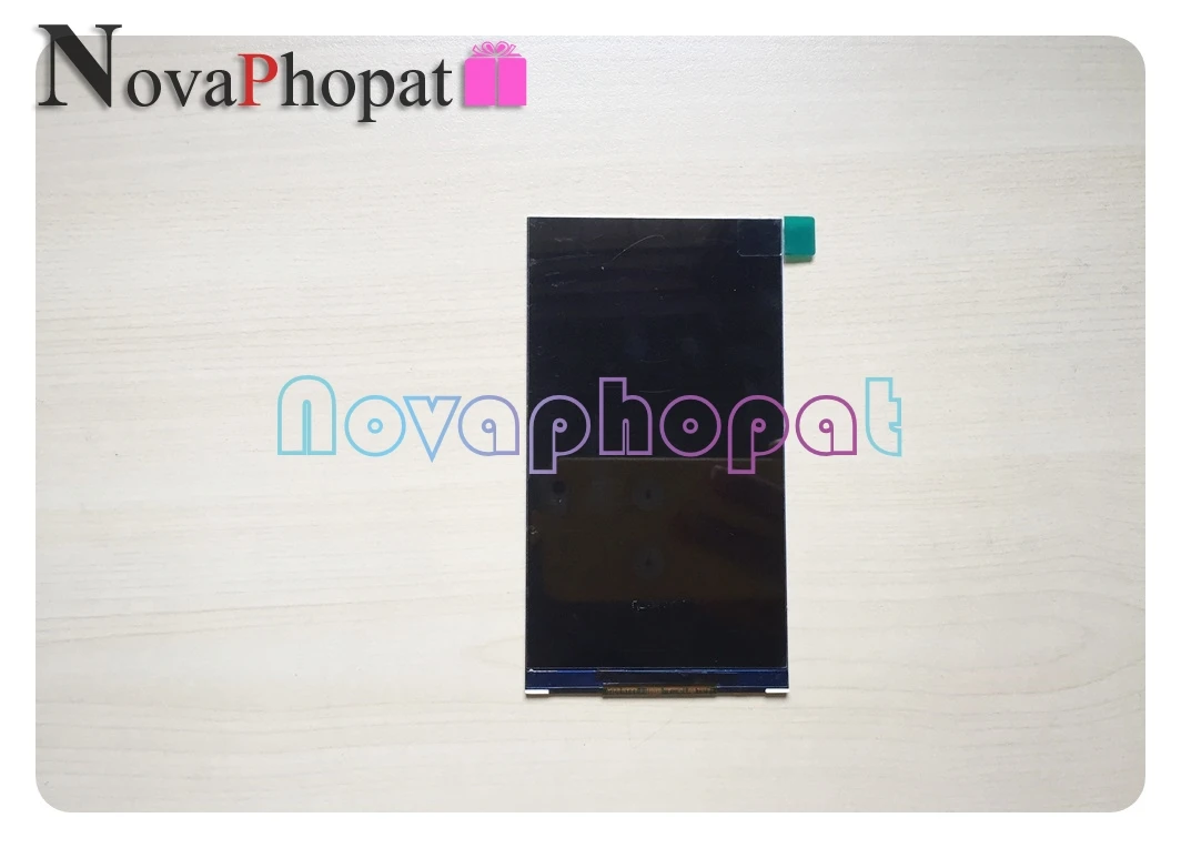 Novaphopat черный/золотой ЖК дисплей для Vertex Impress Luck экран + сенсорный дигитайзер