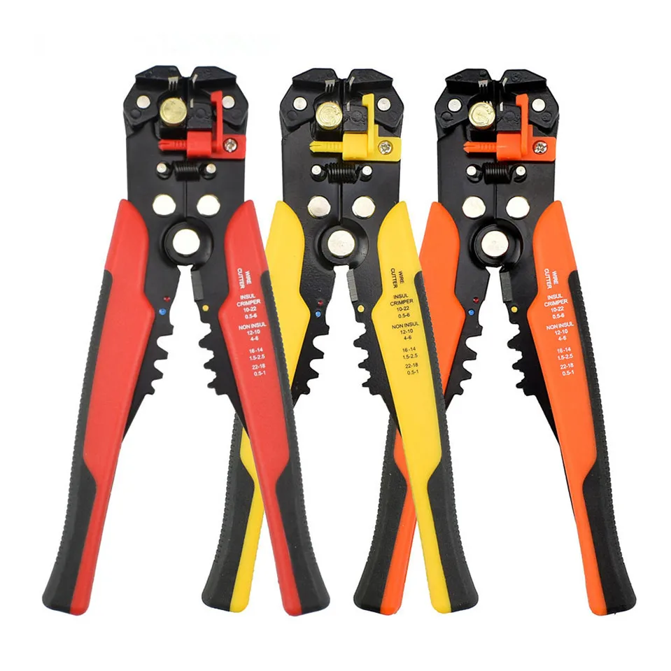 Cable Wire Stripper Cutter Crimper Automatic Multifunctional Crimping Stripping Plier Tools Electric | Инструменты