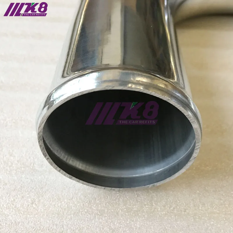 ALUMINUM TURBO INTERCOOLER PIPING KIT/ PIPES / CLAMP/ COUPLER/ UNIVERSAL 2.25" INCH OD 57 mm 2MM THICKNESS | Автомобили и