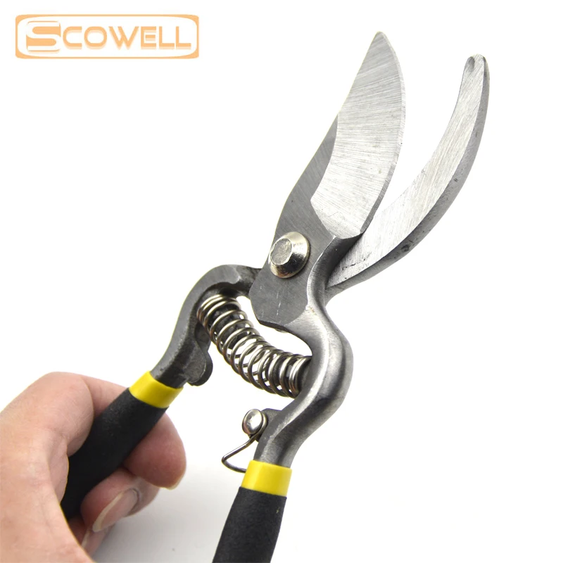 

30% Off Free shipping 8 inch 200mm Garden Flower Fruit Tree Branch Pruning Scissors Pruner Shear Pruning Tools Garden Scissors