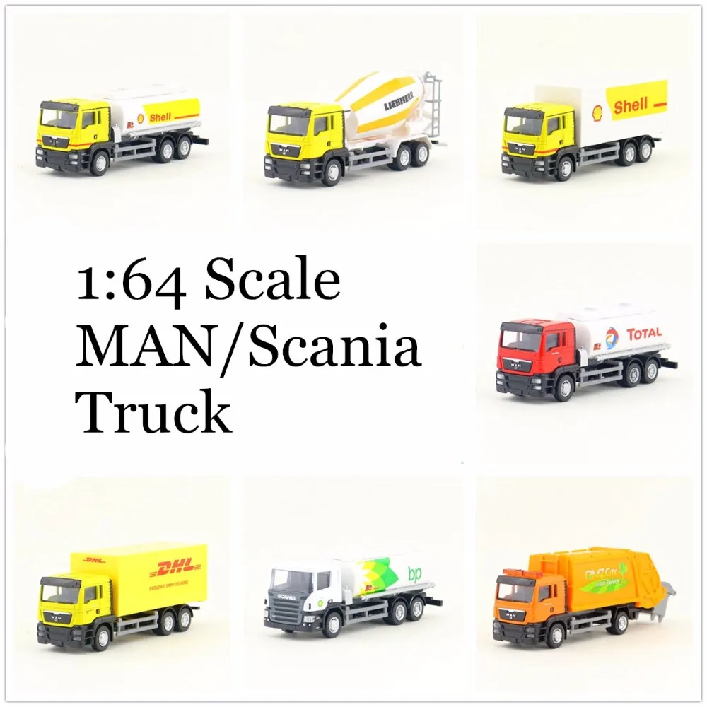RMZ City/модель игрушечного литья под давлением/Масштаб 1:64/Scania/Man инженерный