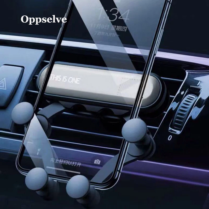 

Gravity Car Phone Holder For iPhone Samsung Xiaomi mi9 Air Vent Car Mount Holder For Phone in Car Mobile Cell Phone Holder Stand