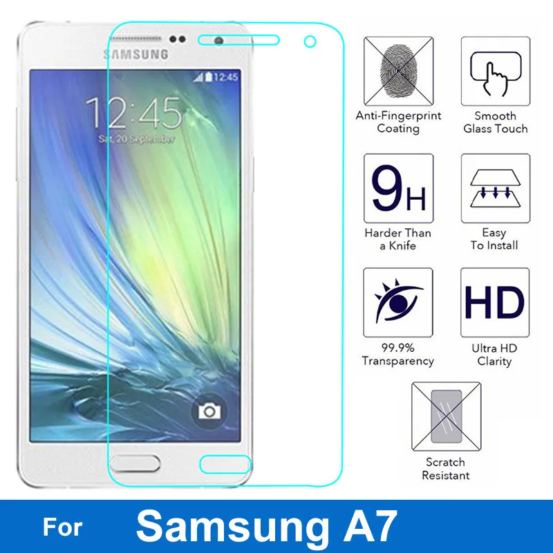 Nicotd закаленное стекло для Samsung Galaxy A3 A5 A7 2017 2016 2015 Защитная пленка экрана samsung A8 2018