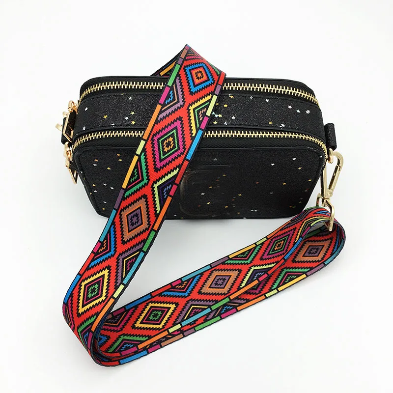 Зеленый IKE MARTI ремень для сумки Запчасти Аксессуары для сумок Женская цепочка Замена холст широкий нейлоновый ремень для сумки ремни - Цвет: Зеленый