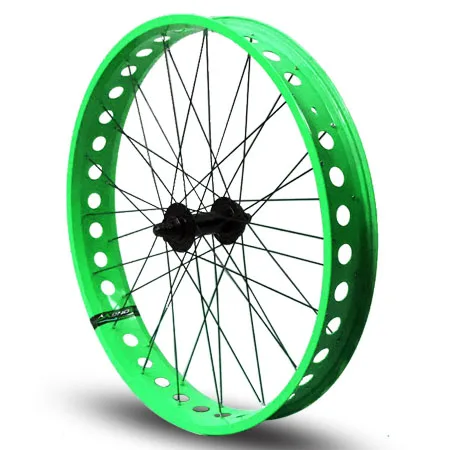 3-green Колеса для велосипеда, диски 26*4,0, колеса из сплава для горной дороги, колеса для велосипеда из алюминиевого сплава, колеса для езды на велосипеде, ультра-светильник - Цвет: 3-green