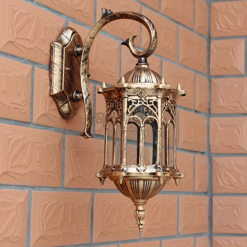 Настенный светильник в Европейском стиле водонепроницаемая уличная лампа