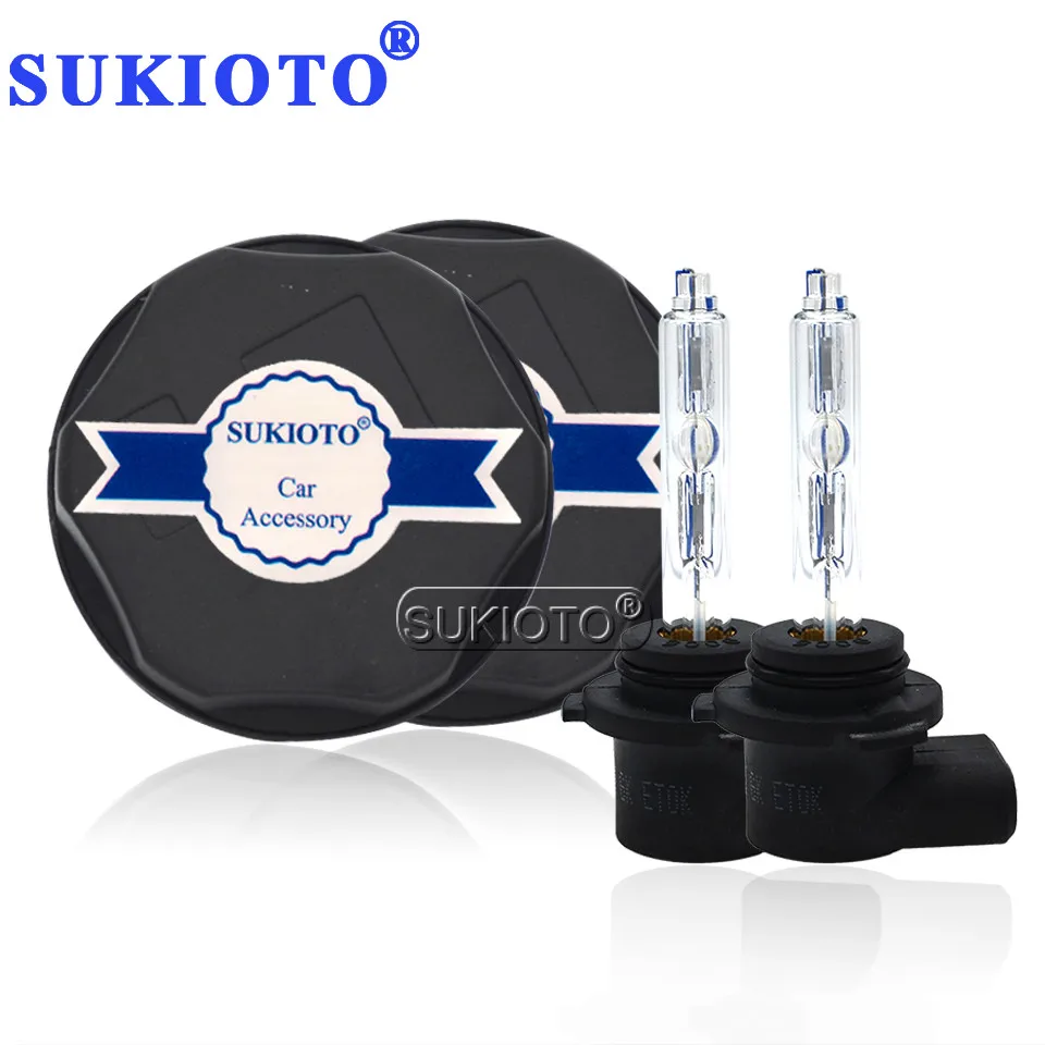 SUKIOTO специальный ксенон 9005 HB3 6000K 55W HID Xenon комплект все в одном С Пылезащитным покрытием для KX Cross автомобиля фары лампы автомобиля Стайлинг hid