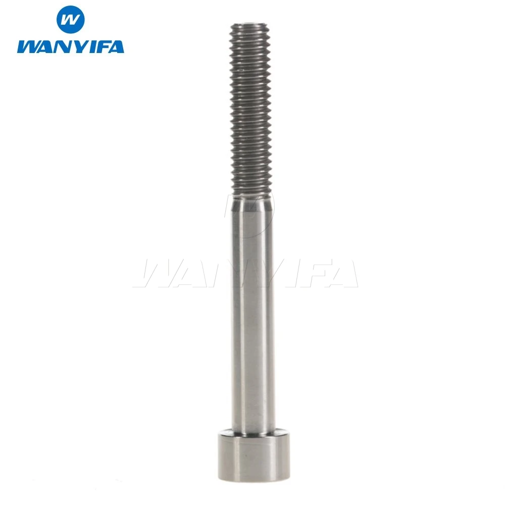 Титановый "Wanyifa" Ti болты M6 x 10, 15, 16, 18, 20, 25 30 35, 40 45 50 55 60 65 мм болт для велосипедная рулевая колонка стоп-сигнал