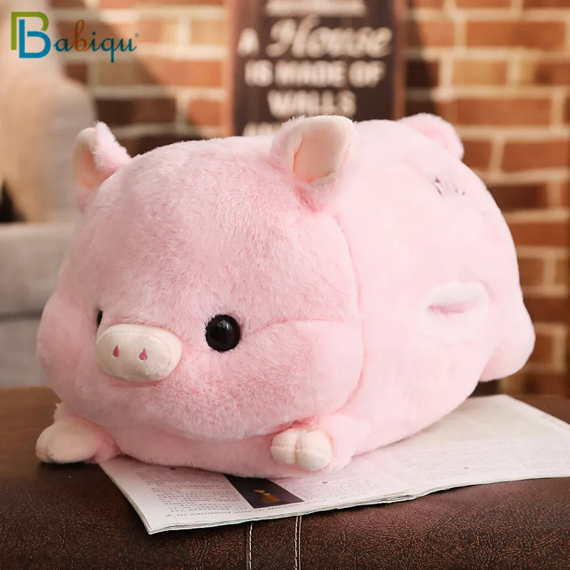 1pc 50cm Soft Kawaii Love Pig Plush Pillow Stuffed Cute Animal Cushion Hand Warmer Chinese Zodiac Pig Toy Doll Birthday Gift Kid