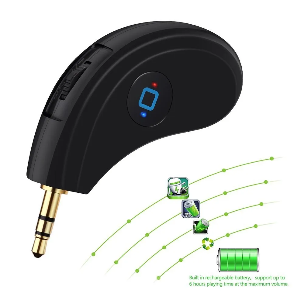 

Универсальный беспроводной Bluetooth-приемник CSR4.0, стерео аудио, музыкальный AUX динамик, адаптер громкой связи, 10 шт.
