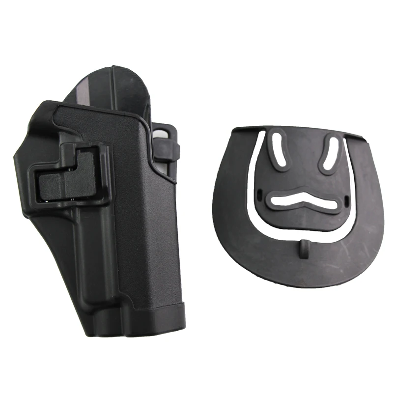 

Tactical Training Hunting Left Right hand gun Holster For Glock 17/HK/ USP/1911 M9 Black Color Waist Airsoft
