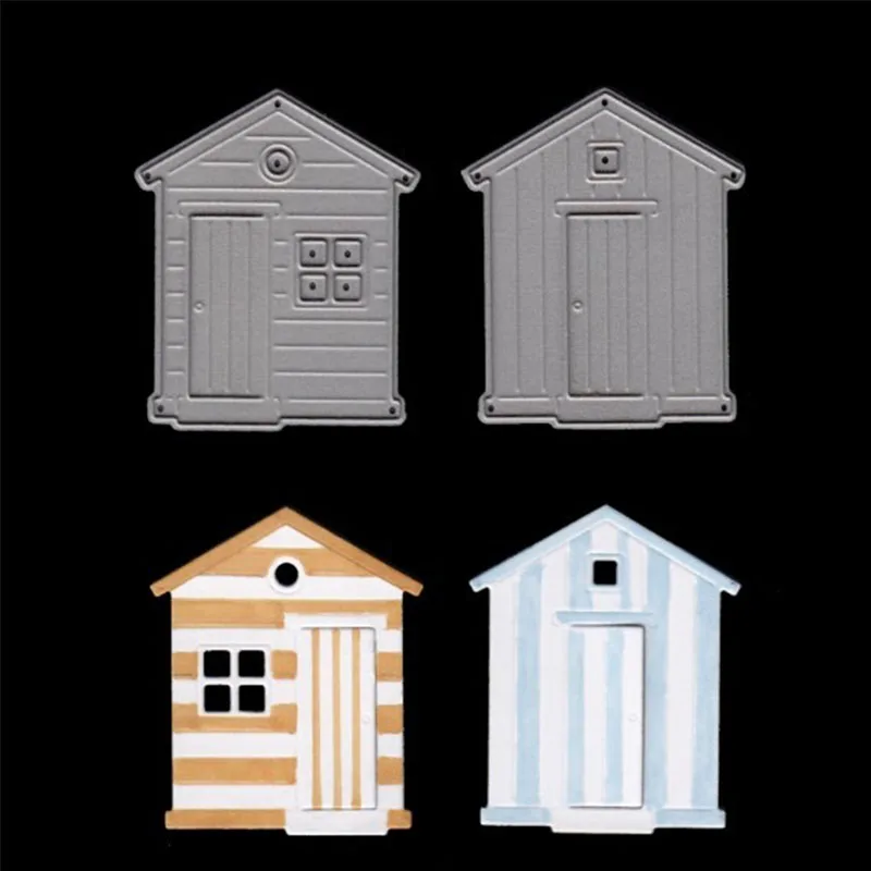 

House Home Cottage Metal Cutting Dies Stencils for DIY Scrapbooking Album Decorative Embossing Paper Card Craft Die Cut Template