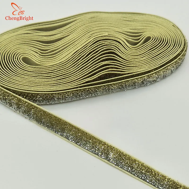 ChengBright 5 ярдов кружевная лента 10 мм широкая атласная лента отделка ткань тесьма кружевная отделка для шитья африканская кружевная ткань DIY