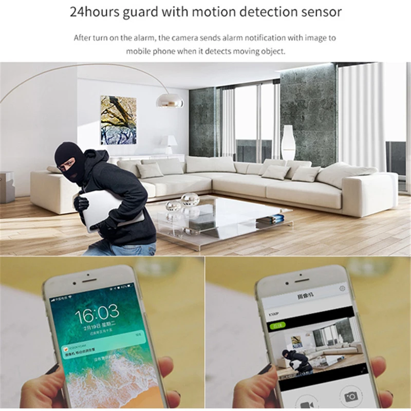 Мини видеокамеры S8 IP камера 1080p HD Wi Fi датчик движения микро CMOS ИК Ночное Видение
