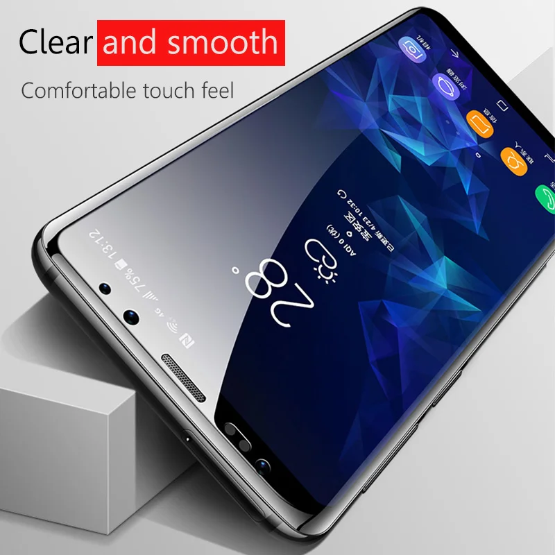 Закаленное стекло Ionct 6D для Samsung Galaxy S8 S9 Plus Note 8 Защита экрана S6 S7 Edge защитная