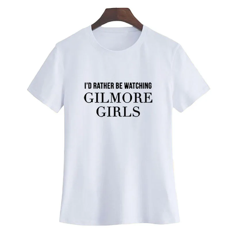 Gilmore/футболка для девочек женская модная летняя одежда подарок Gilmore Fan