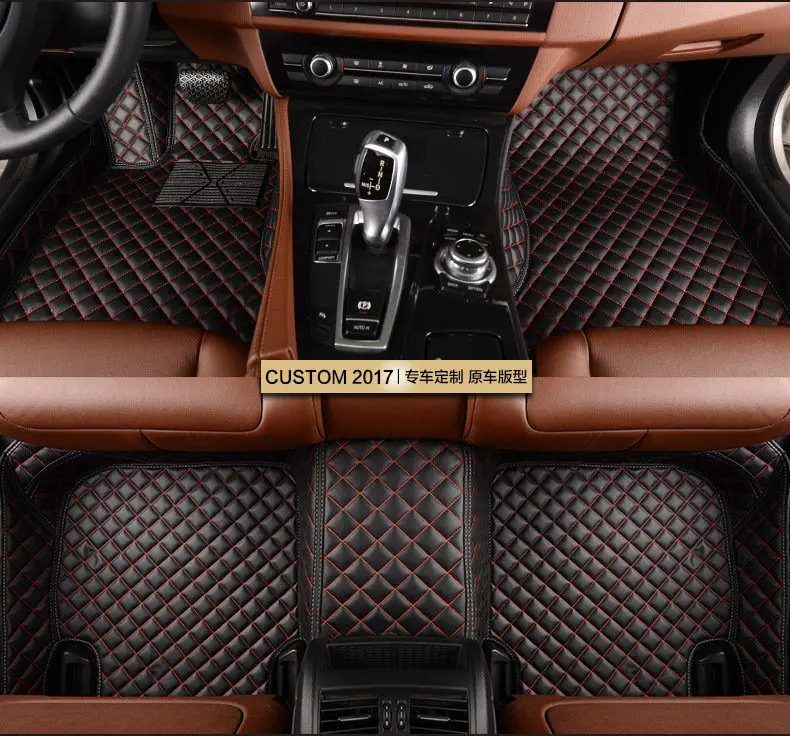 Пользовательские автомобильные коврики для Dodge Journey JCUV 2009 2010 2014 2015 2016 2017 напольные