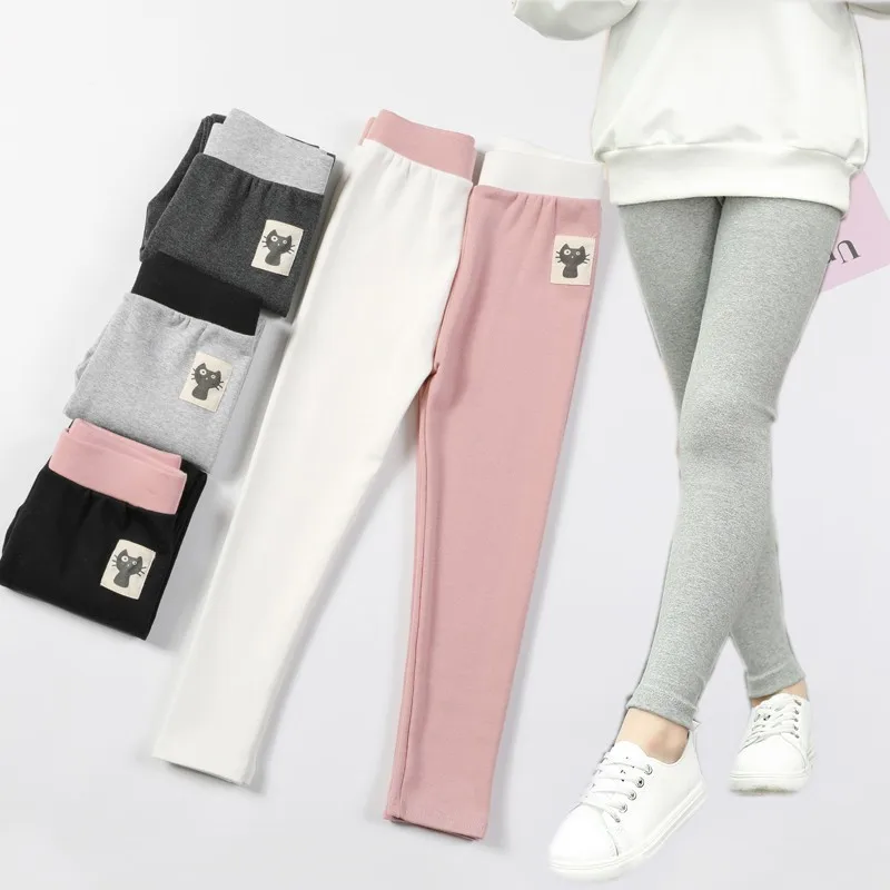 

Toddler Baby Girls Cartoon Pattern Pants Leggings Children Cute Stretchy Warm Trousers Bottoms 2019