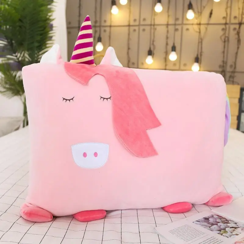 Kawaii, лиса, кошка, свинья, черепаха, мультяшная квадратная подушка, подушка, мягкий плюш, текстиль, квадратный рисунок, милые детские подарки для девочек - Цвет: 3