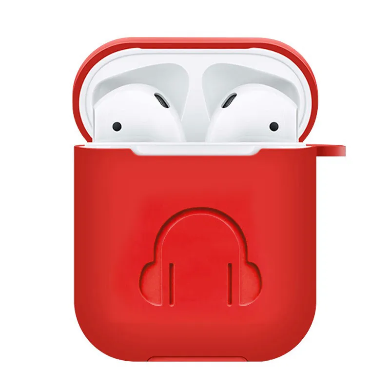 Подходит для airpods силиконовый комплект наушников Airpods зарядная коробка защитный