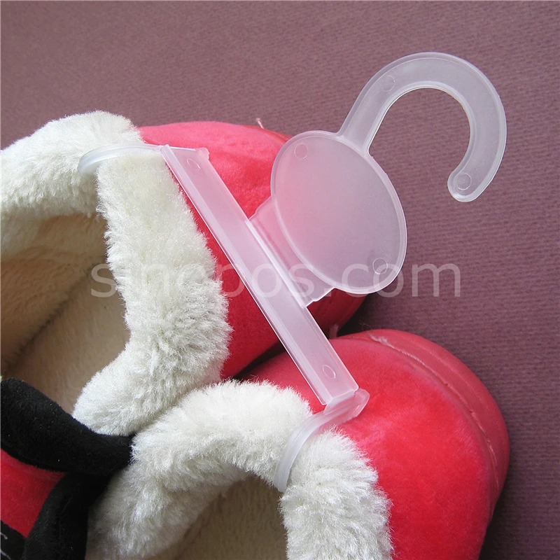 Легкая вешалка для шлепанцев пластиковая обуви каблука подставка носка плоская