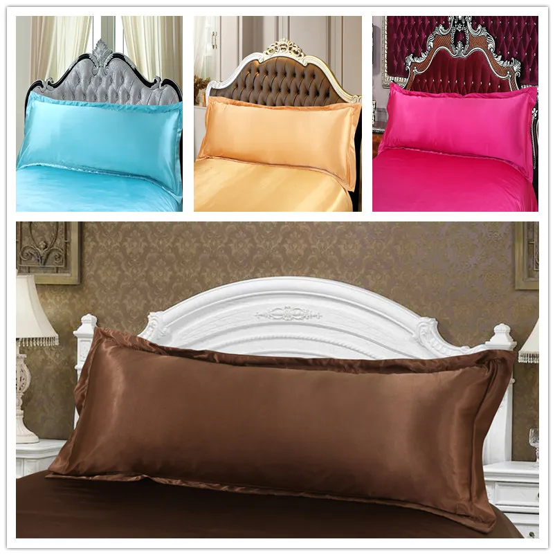 Декоративные наволочки из искусственного шелка длина 50*120 см|decorative pillowcases|silk