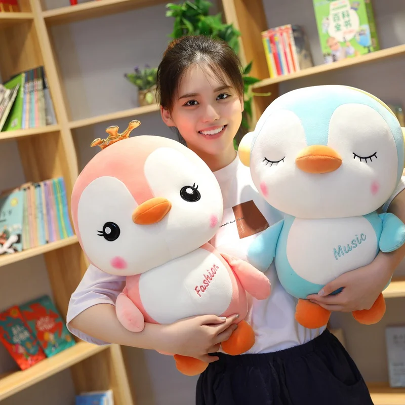 

25/35/50/65cm Soft Little Penguin Plush Toys Staffed Cartoon Animal Doll For Kids Baby Lovely Girls Christmas Birthday Gift