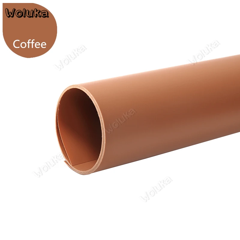 Кофе 60X110CM Matte PVC Waterproof Anti-Wrinkle Background Plate Photo Studio Photography Background Board For Bracket CD50 T10 - Цвет: Кофе