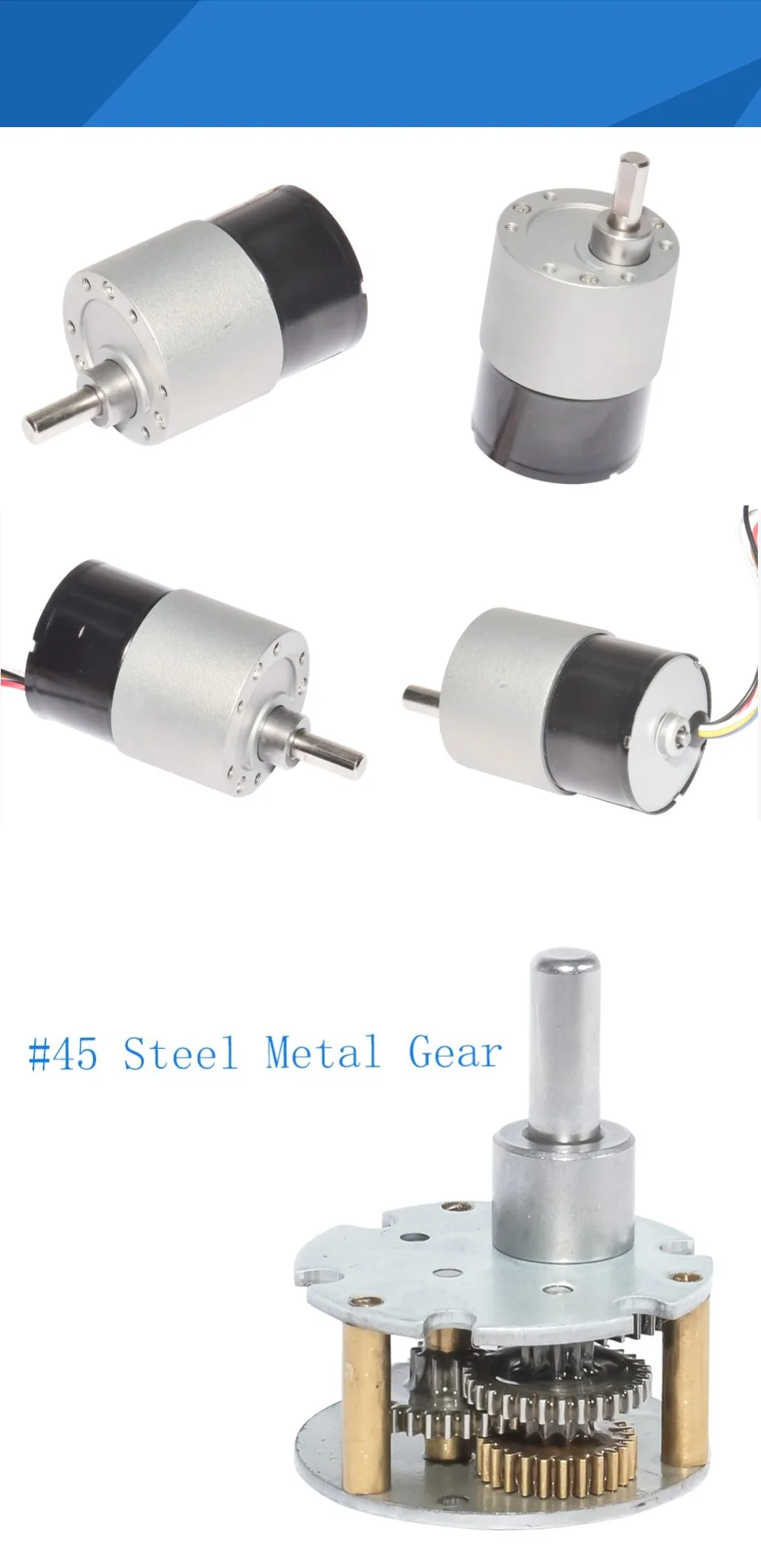37GB3625 DC бесщеточный Шестерни Мотор 12V 24V Diameter37mm 10/20/35/65/100/150/200/300/600/1000 об/мин DC бесщеточный двигатель для DIY хобби